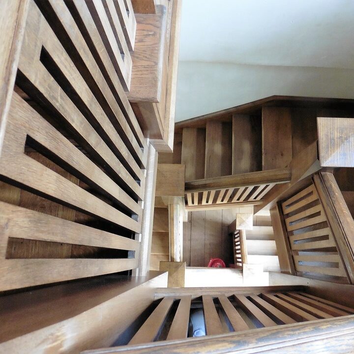 Escaleras de madera en Chía
